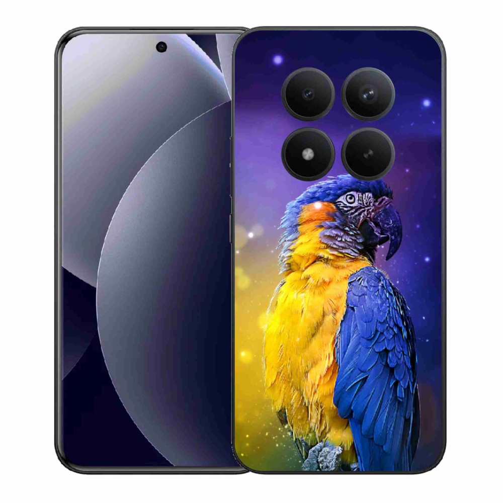 Gélový kryt mmCase na Xiaomi Redmi Note 15 Pro+ 5G/Xiaomi Poco M8 Pro 5G - papagáj ara 1