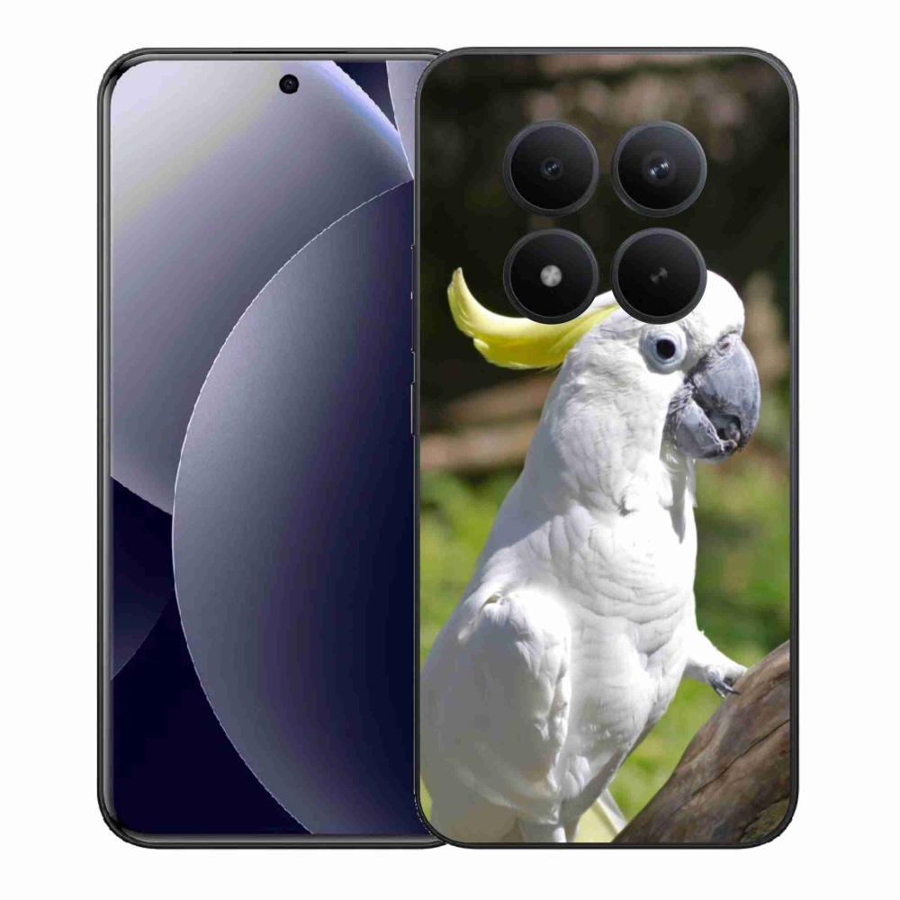 Gélový kryt mmCase na Xiaomi Redmi Note 15 Pro+ 5G/Xiaomi Poco M8 Pro 5G - papagáj kakadu 2