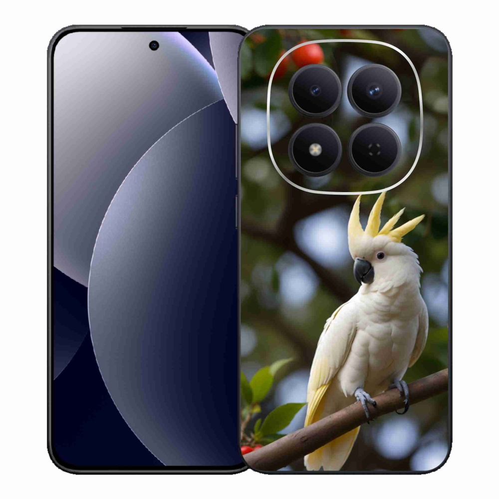 Gélový kryt mmCase na Xiaomi Redmi Note 15 Pro 5G - papagáj kakadu 3