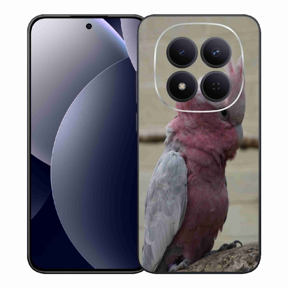 Gélový kryt mmCase na Xiaomi Redmi Note 15 Pro 5G - papagáj kakadu ružový