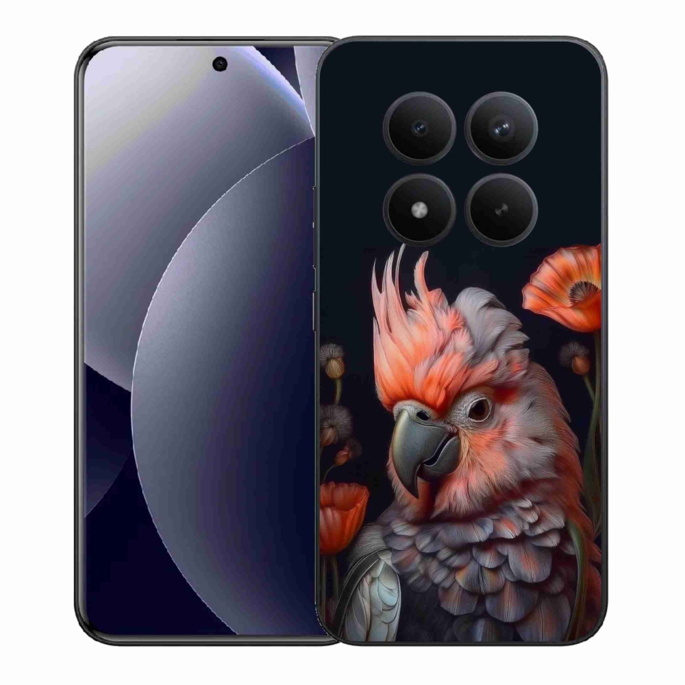 Gélový kryt mmCase na Xiaomi Redmi Note 15 Pro+ 5G - papagáj kakadu vo farbách