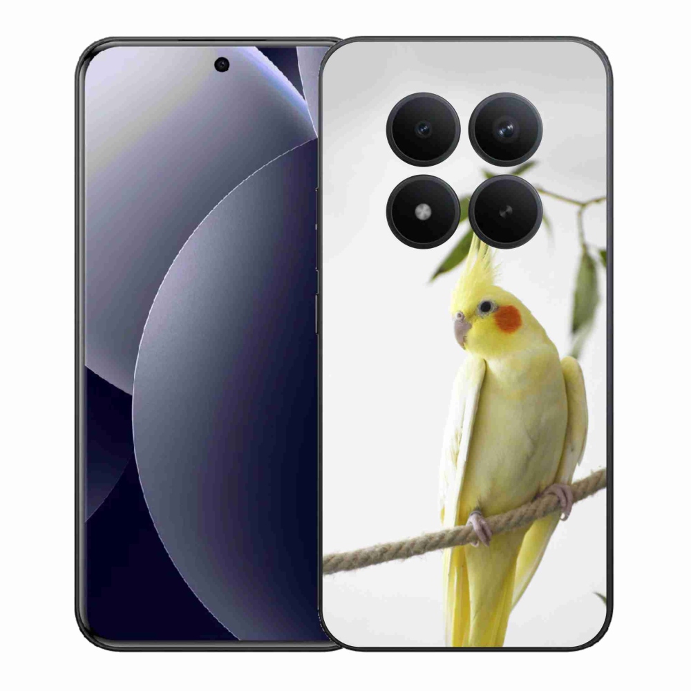 Gélový kryt mmCase na Xiaomi Redmi Note 15 Pro+ 5G - papagáj korela chocholatá
