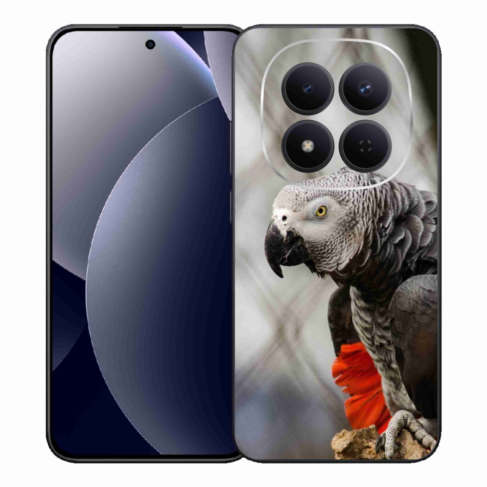 Gélový kryt mmCase na Xiaomi Redmi Note 15 Pre 5G - papagáj žako 3