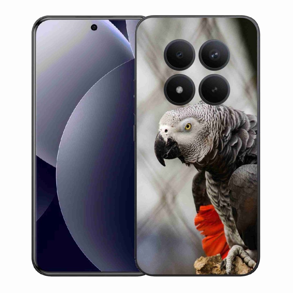 Gélový kryt mmCase na Xiaomi Redmi Note 15 Pro+ 5G - papagáj žako 3