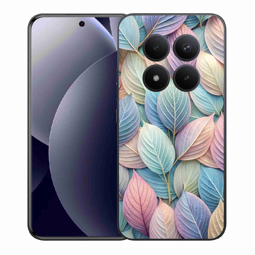 Gélový kryt mmCase na Xiaomi Redmi Note 15 Pro+ 5G/Xiaomi Poco M8 Pro 5G - pastelové listy