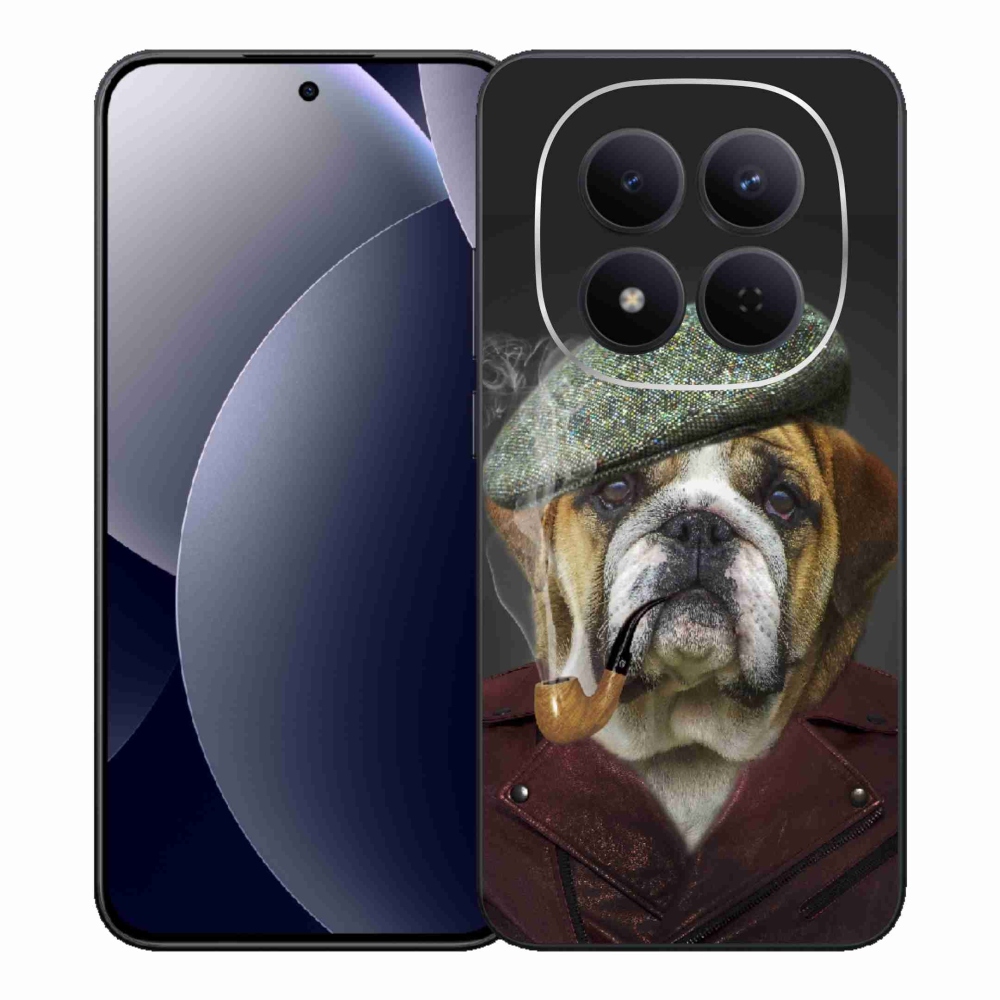 Gélový kryt mmCase na Xiaomi Redmi Note 15 Pro 5G - pes s fajkou