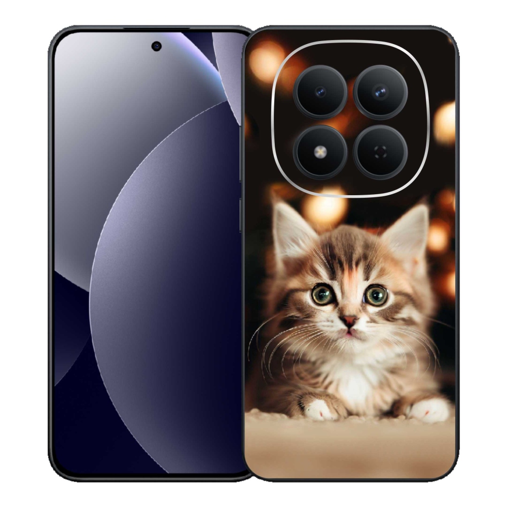 Gélový kryt mmCase na Xiaomi Redmi Note 15 Pro 5G - roztomilé mačiatko 2