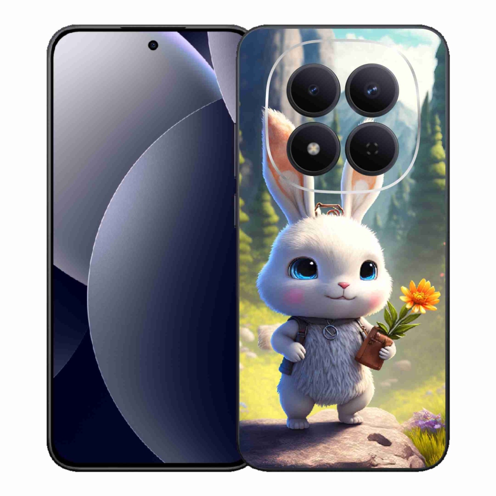 Gélový kryt mmCase na Xiaomi Redmi Note 15 Pro 5G - roztomilý zajačik