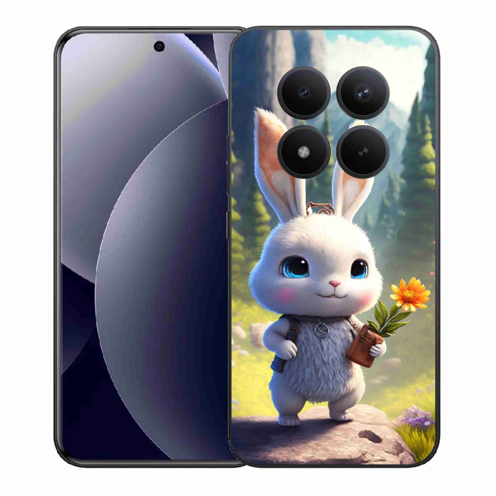 Gélový kryt mmCase na Xiaomi Redmi Note 15 Pro+ 5G/Xiaomi Poco M8 Pro 5G - roztomilý zajačik