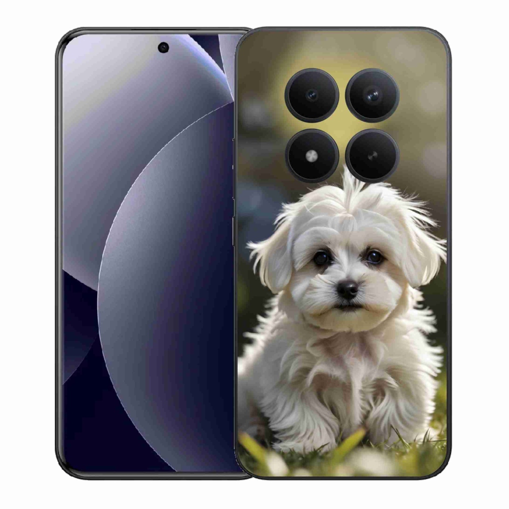 Gélový kryt mmCase na Xiaomi Redmi Note 15 Pro+ 5G - roztomilý maltézsky psík