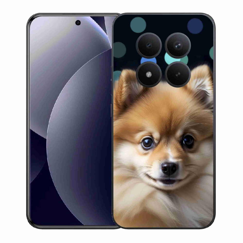 Gélový kryt mmCase na Xiaomi Redmi Note 15 Pro + 5G - roztomilý pomeranian