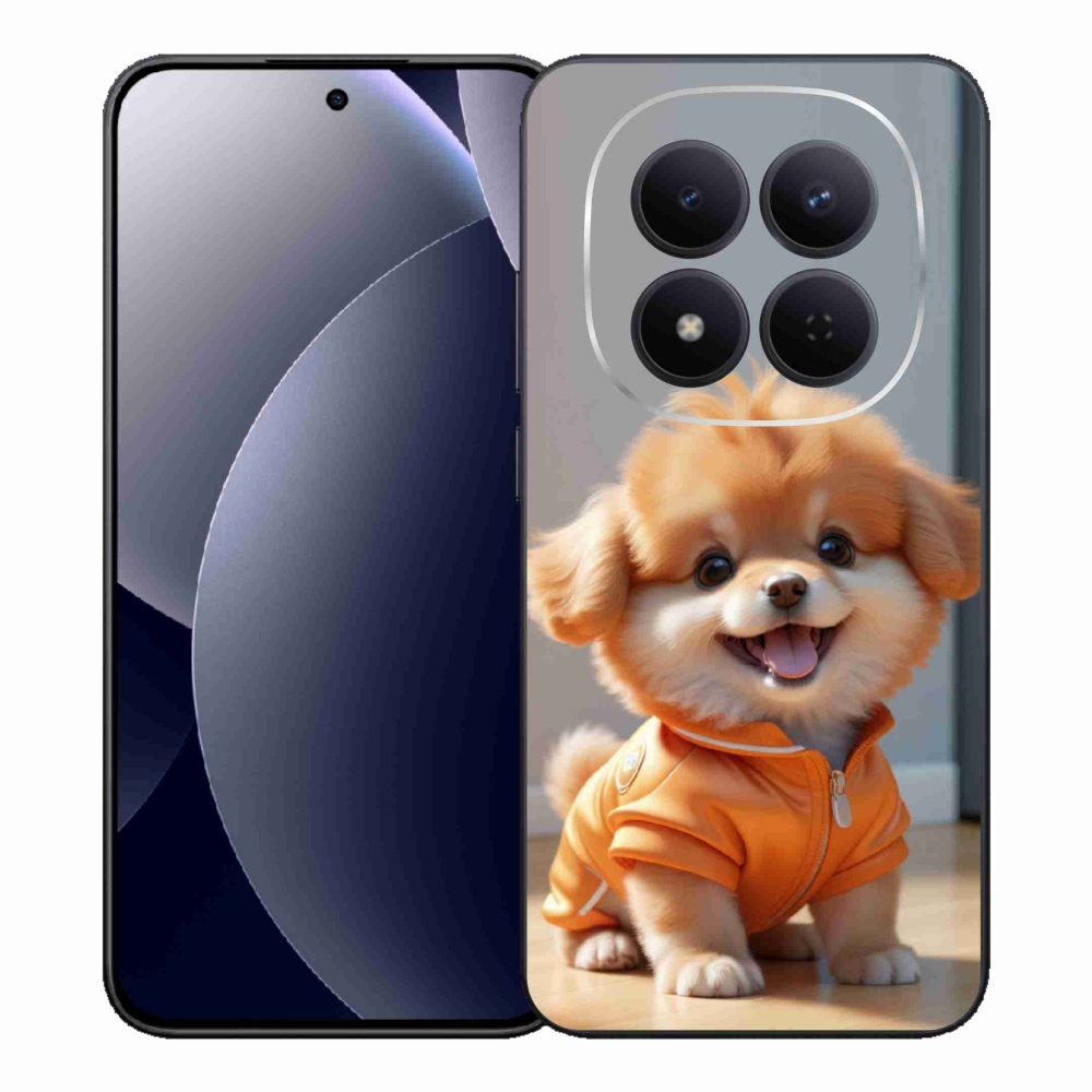 Gélový kryt mmCase na Xiaomi Redmi Note 15 Pre 5G - roztomilý pomeranian v mikine