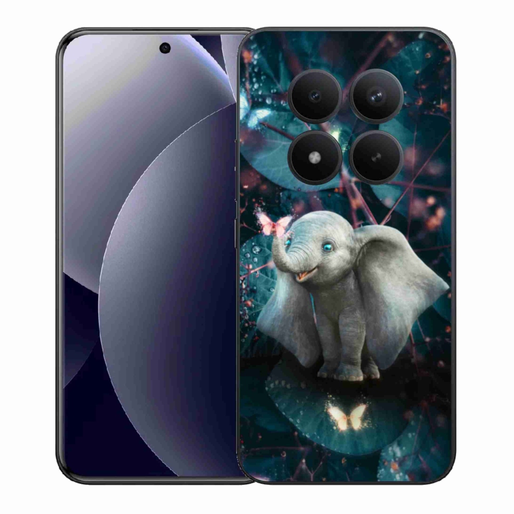Gélový kryt mmCase na Xiaomi Redmi Note 15 Pro+ 5G/Xiaomi Poco M8 Pro 5G - roztomilý slon