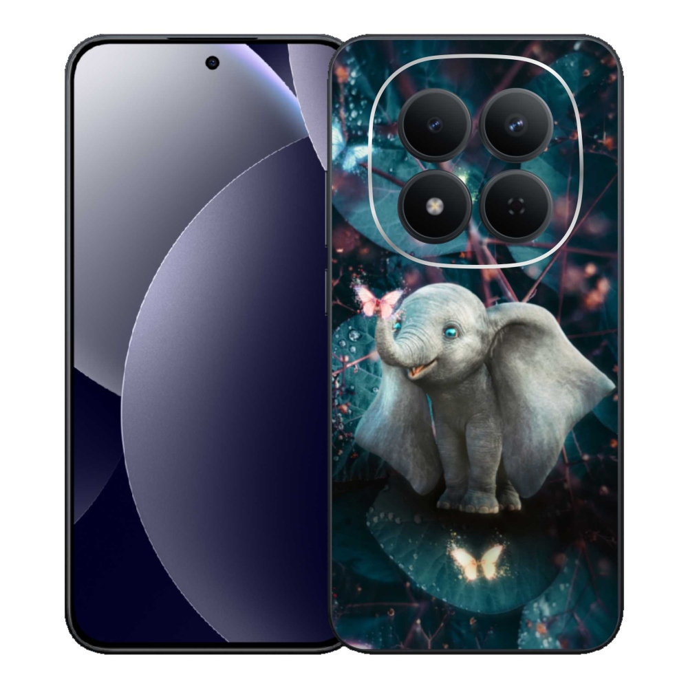 Gélový kryt mmCase na Xiaomi Redmi Note 15 Pro 5G - roztomilý slon