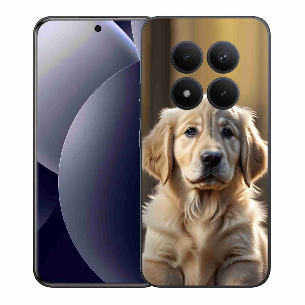 Gélový kryt mmCase na Xiaomi Redmi Note 15 Pro+ 5G - roztomilý zlatý retriever