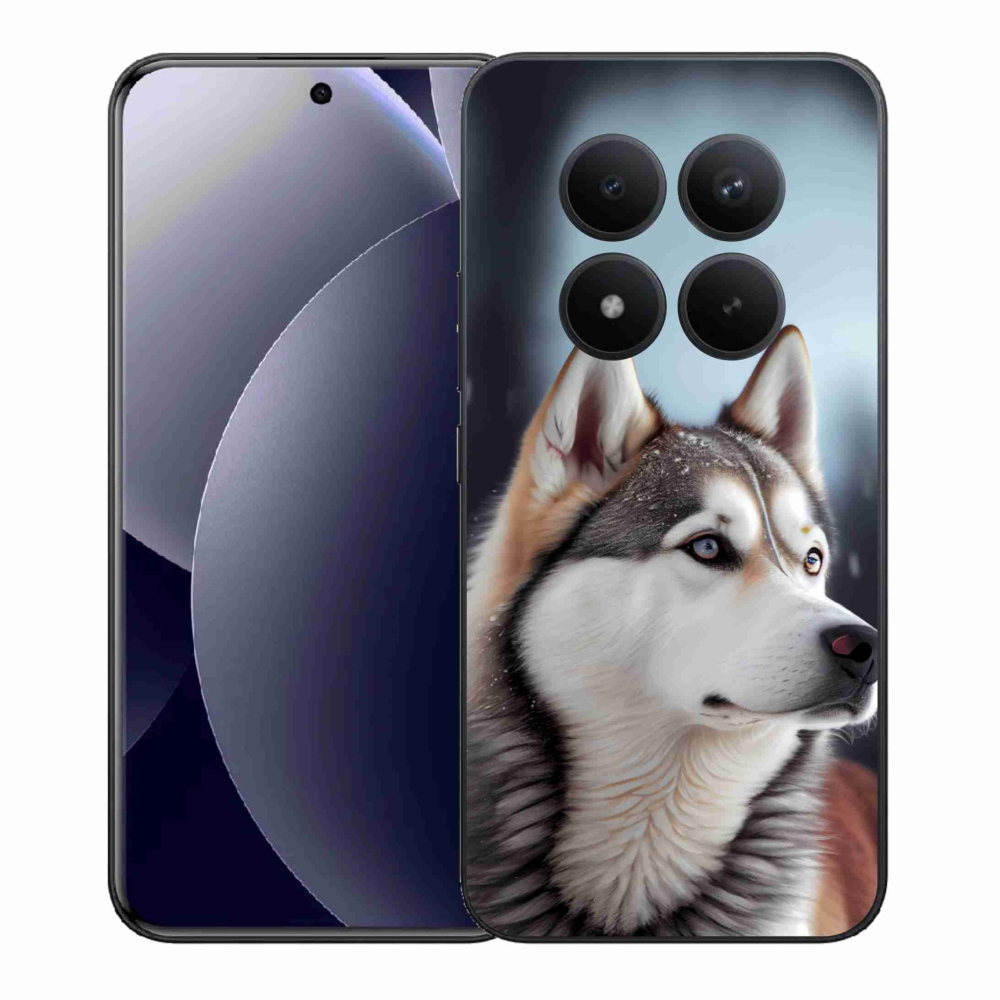 Gélový kryt mmCase na Xiaomi Redmi Note 15 Pro+ 5G - sibírsky husky