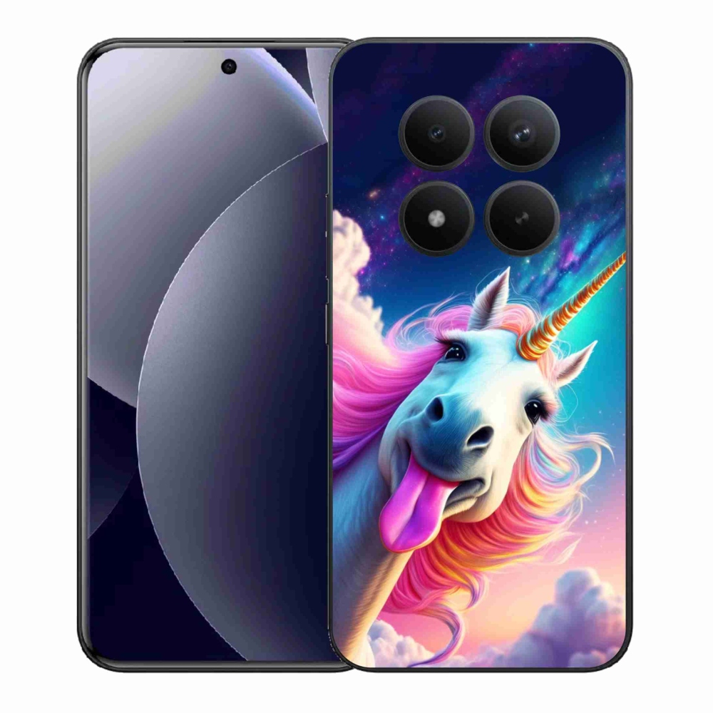 Gélový kryt mmCase na Xiaomi Redmi Note 15 Pro+ 5G - šialený jednorožec