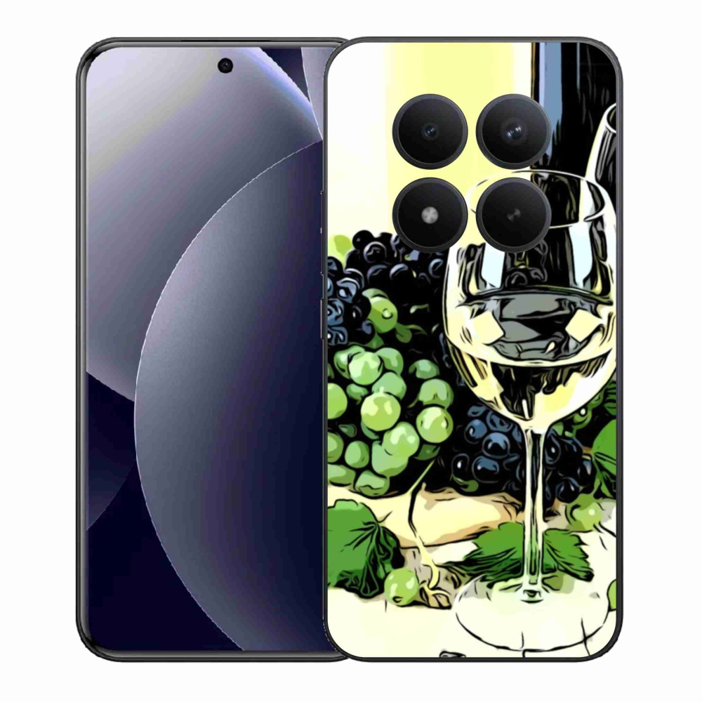 Gélový kryt mmCase na Xiaomi Redmi Note 15 Pro+ 5G/Xiaomi Poco M8 Pro 5G - pohár vína