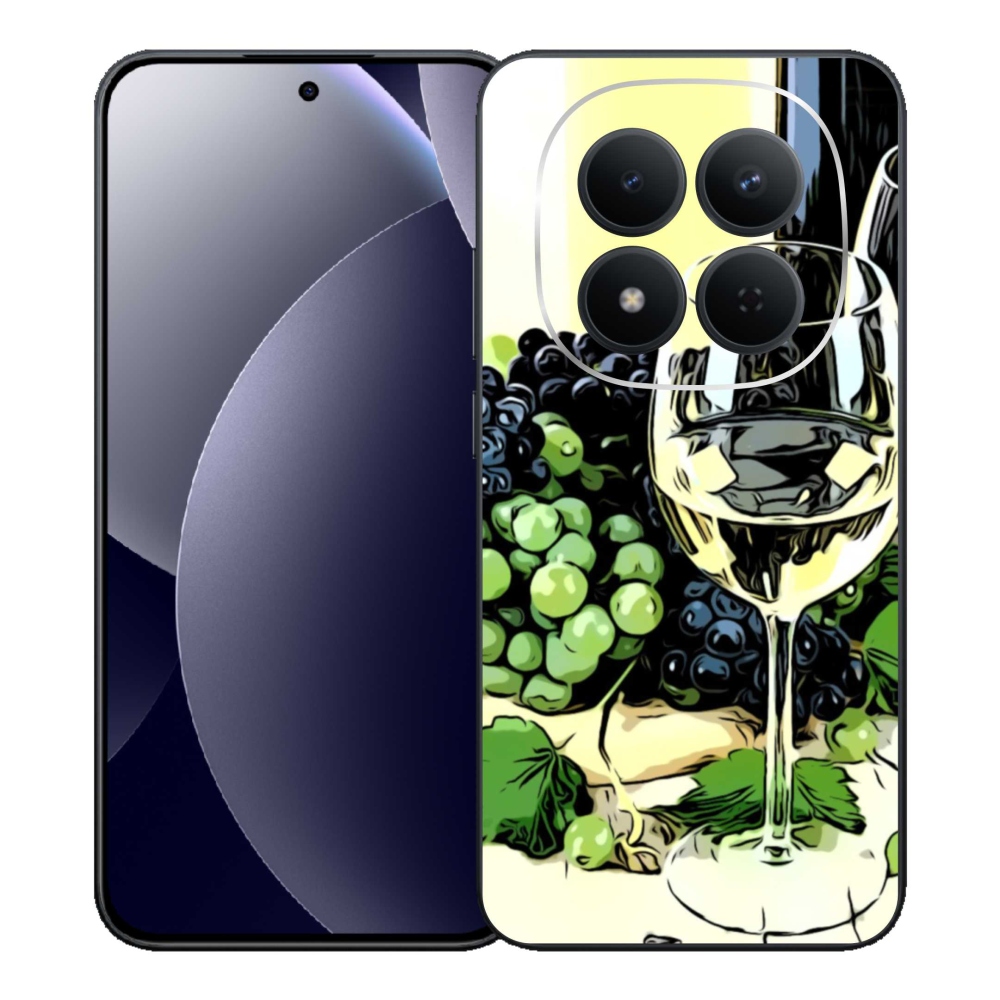 Gélový kryt mmCase na Xiaomi Redmi Note 15 Pro 5G - pohár vína