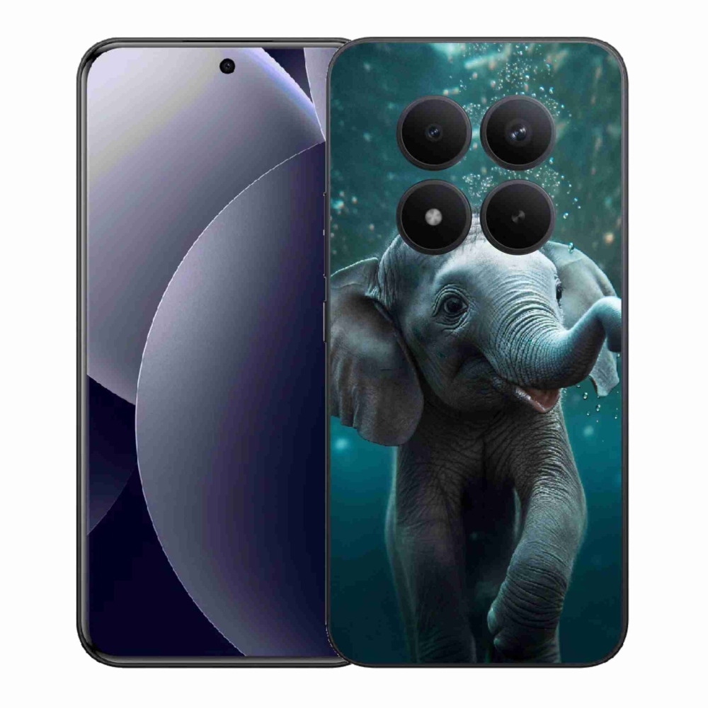 Gélový kryt mmCase na Xiaomi Redmi Note 15 Pro+ 5G/Xiaomi Poco M8 Pro 5G - sloník pod vodou