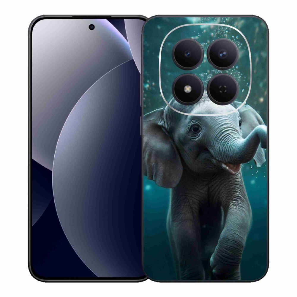 Gélový kryt mmCase na Xiaomi Redmi Note 15 Pro 5G - sloník pod vodou