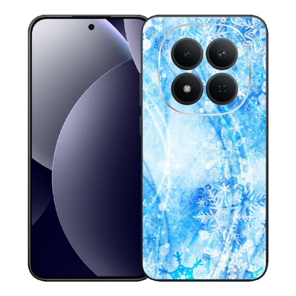 Gélový kryt mmCase na Xiaomi Redmi Note 15 Pro 5G - snehové vločky