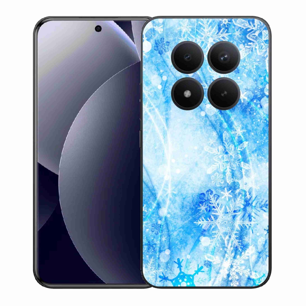 Gélový kryt mmCase na Xiaomi Redmi Note 15 Pro+ 5G/Xiaomi Poco M8 Pro 5G - snehové vločky