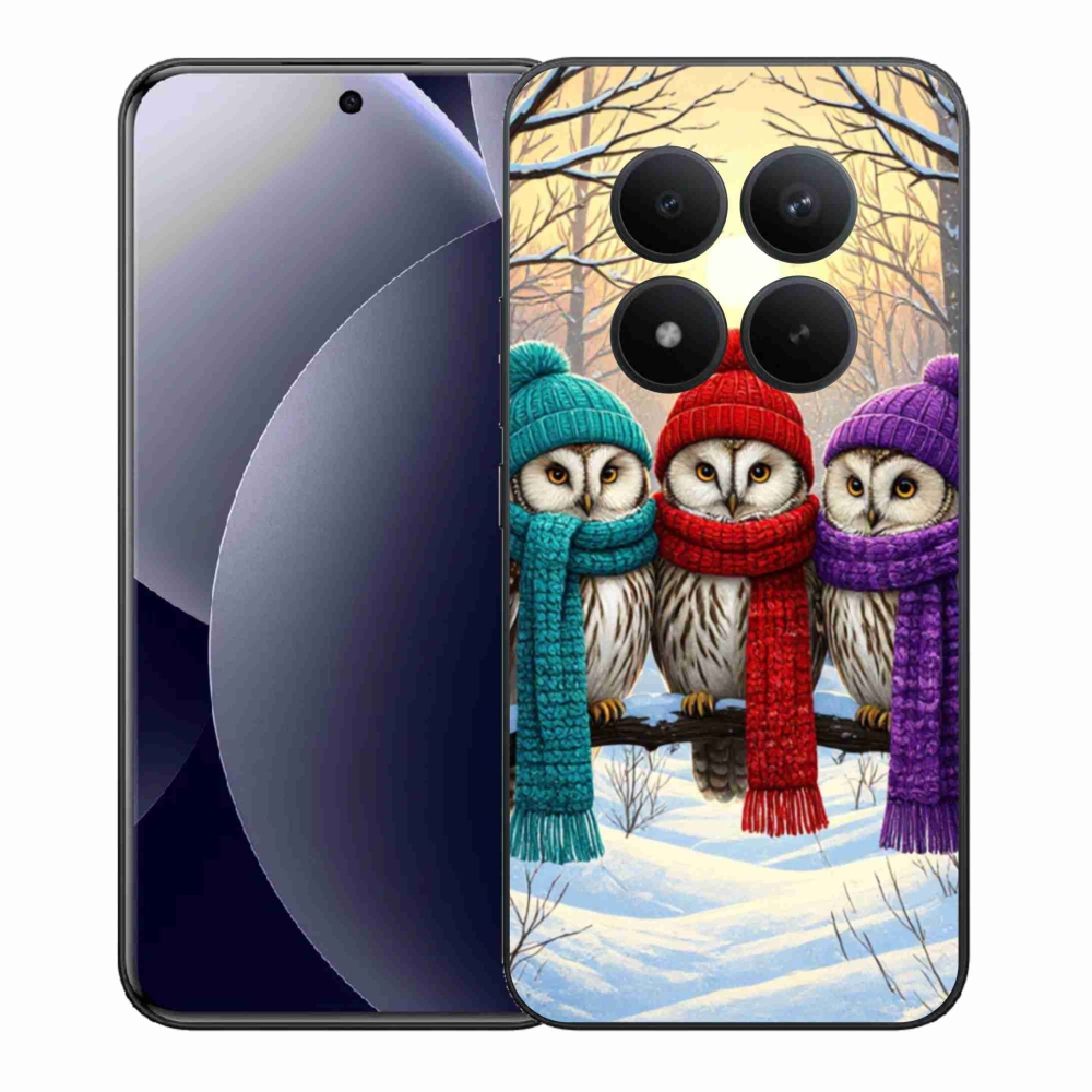 Gélový kryt mmCase na Xiaomi Redmi Note 15 Pro+ 5G/Xiaomi Poco M8 Pro 5G - soví priatelia