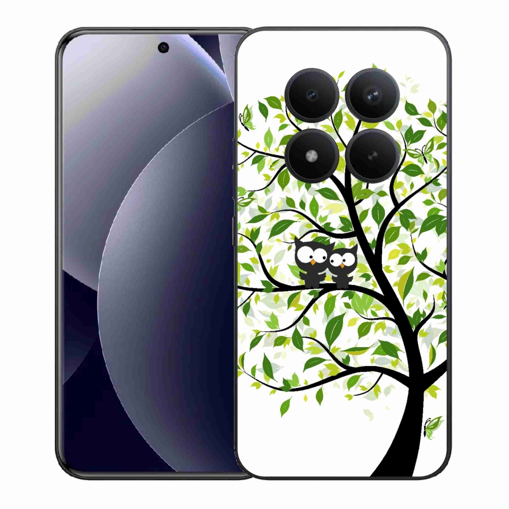 Gélový kryt mmCase na Xiaomi Redmi Note 15 Pro+ 5G/Xiaomi Poco M8 Pro 5G - sovičky na strome