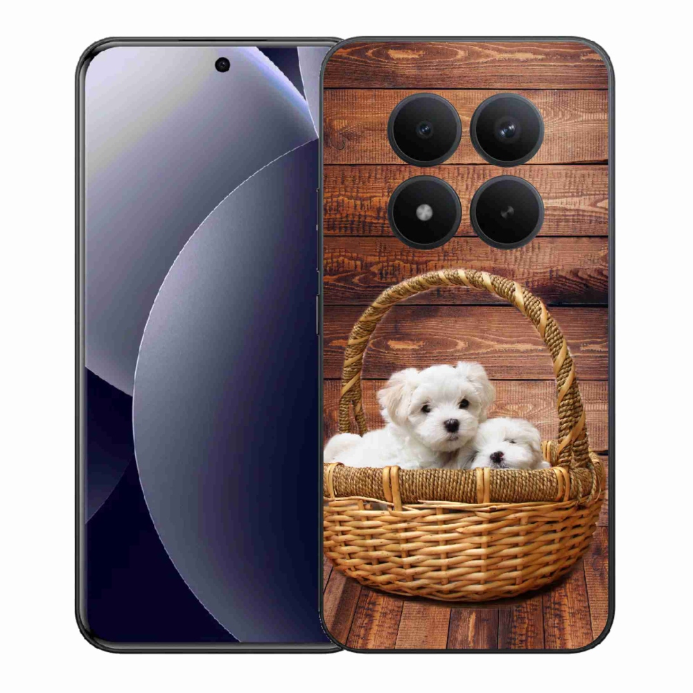 Gélový kryt mmCase na Xiaomi Redmi Note 15 Pro+ 5G/Xiaomi Poco M8 Pro 5G - šteniatka