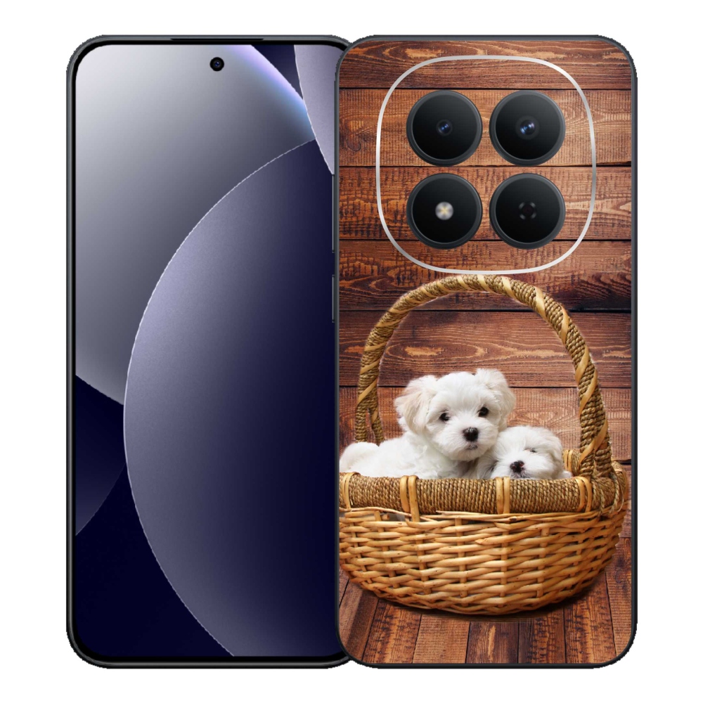 Gélový kryt mmCase na Xiaomi Redmi Note 15 Pro 5G - šteniatka