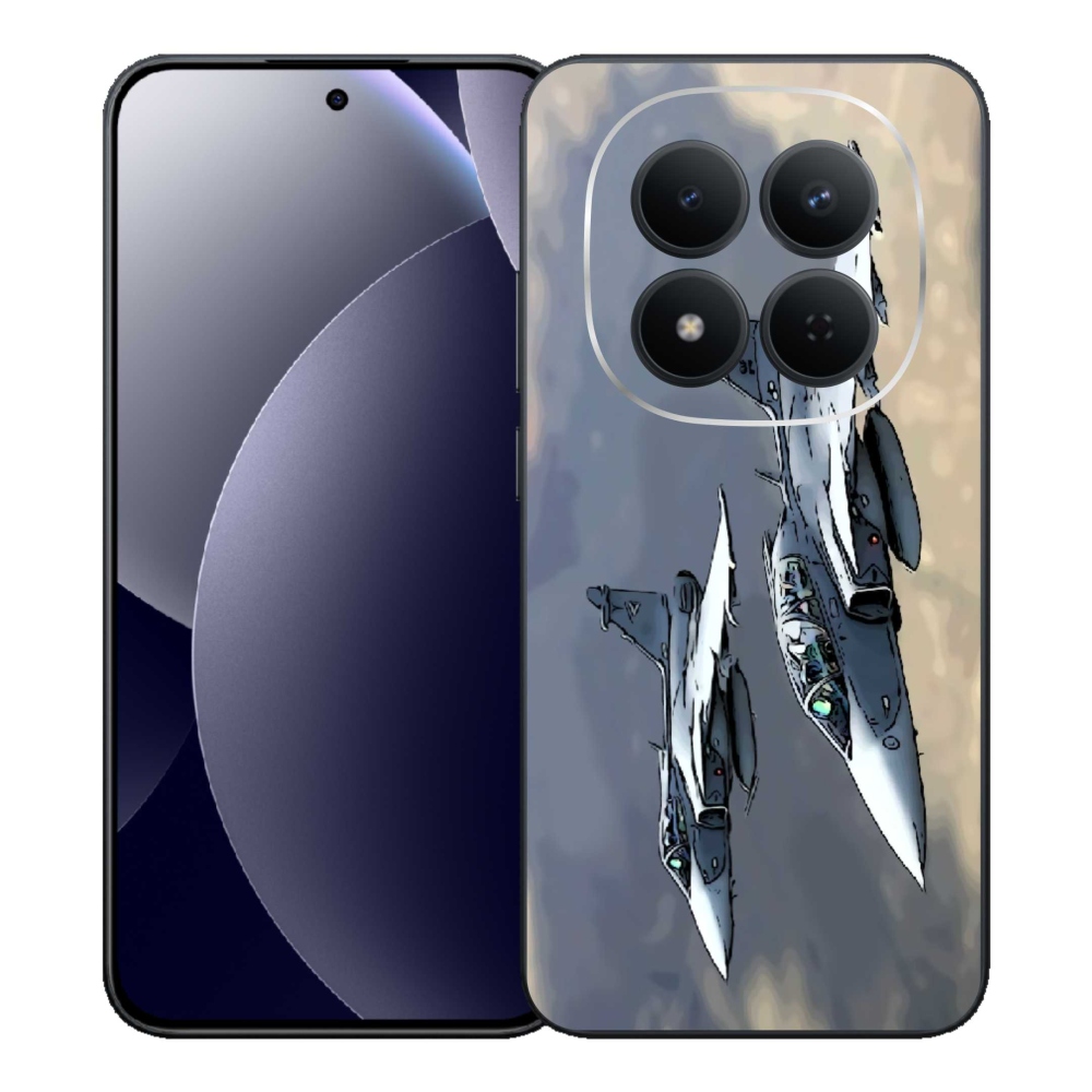 Gélový kryt mmCase na Xiaomi Redmi Note 15 Pro 5G - stíhačky