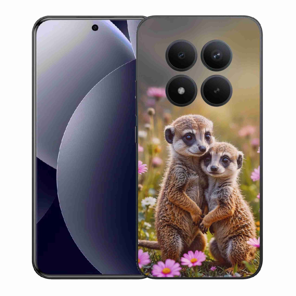 Gélový kryt mmCase na Xiaomi Redmi Note 15 Pro+ 5G - surikatí duo