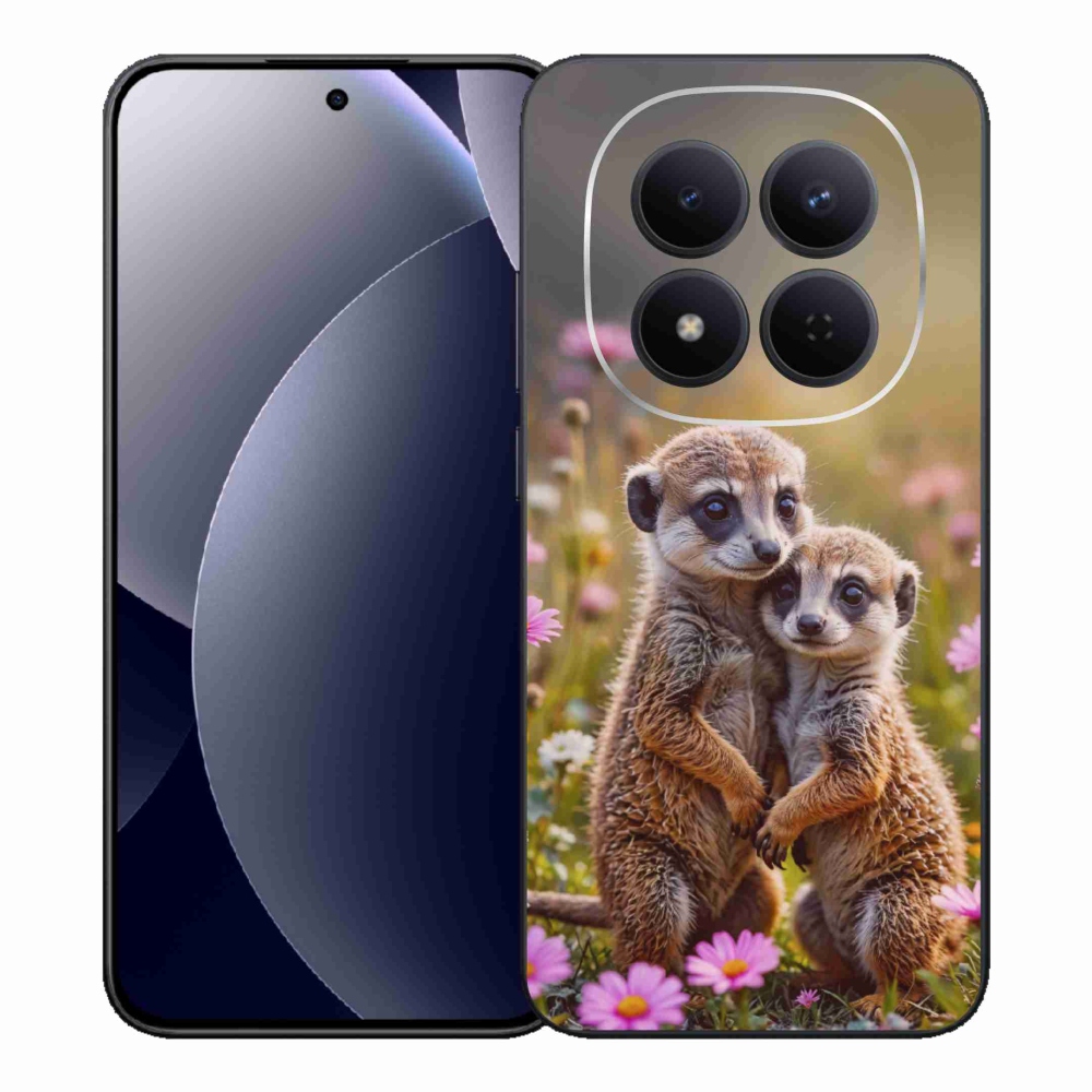 Gélový kryt mmCase na Xiaomi Redmi Note 15 Pre 5G - surikatí duo