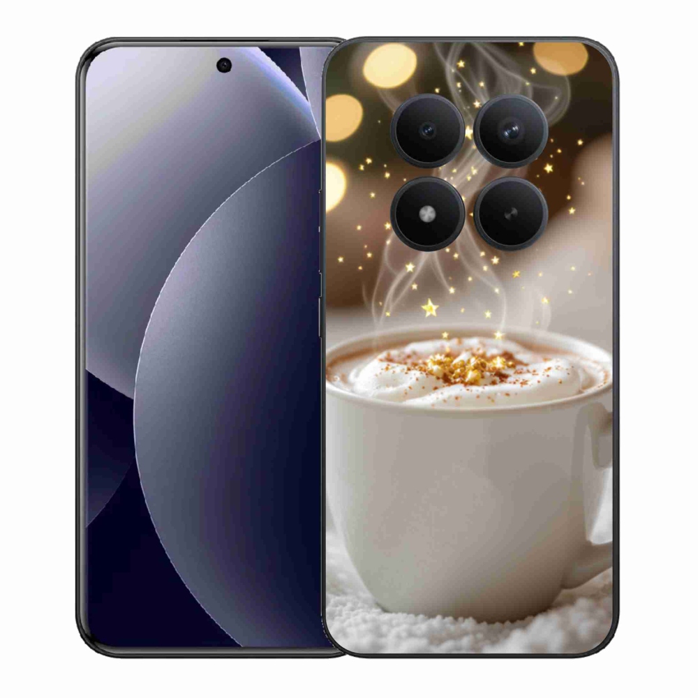 Gélový kryt mmCase na Xiaomi Redmi Note 15 Pro+ 5G/Xiaomi Poco M8 Pro 5G - vianočný horúci nápoj