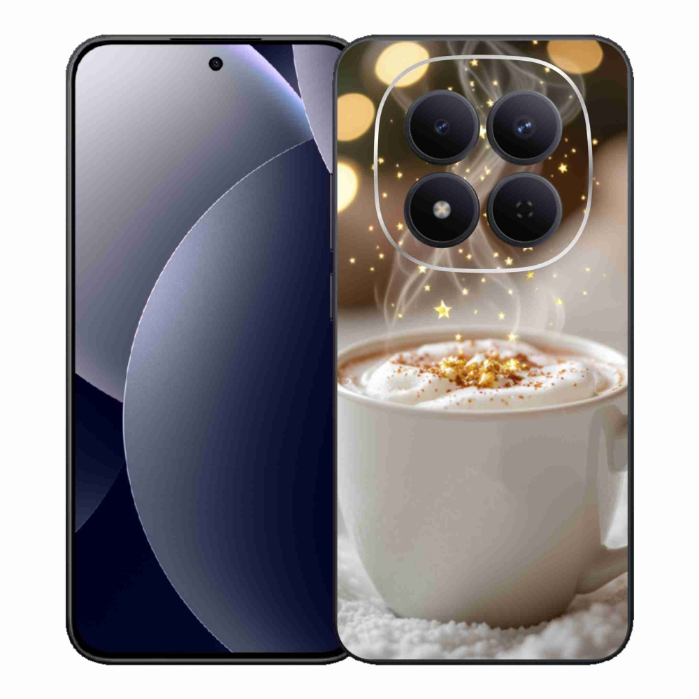 Gélový kryt mmCase na Xiaomi Redmi Note 15 Pro 5G - vianočný horúci nápoj