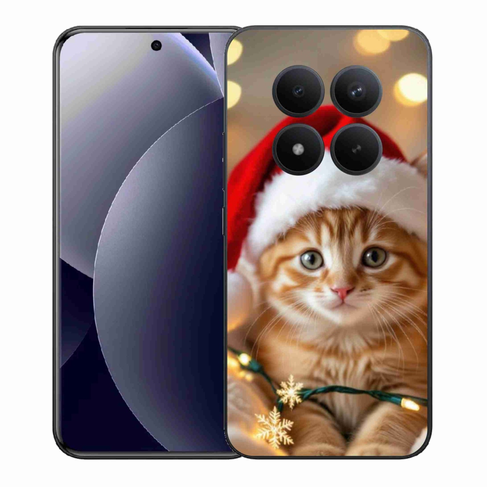 Gélový kryt mmCase na Xiaomi Redmi Note 15 Pro+ 5G/Xiaomi Poco M8 Pro 5G - vianočné mačiatko