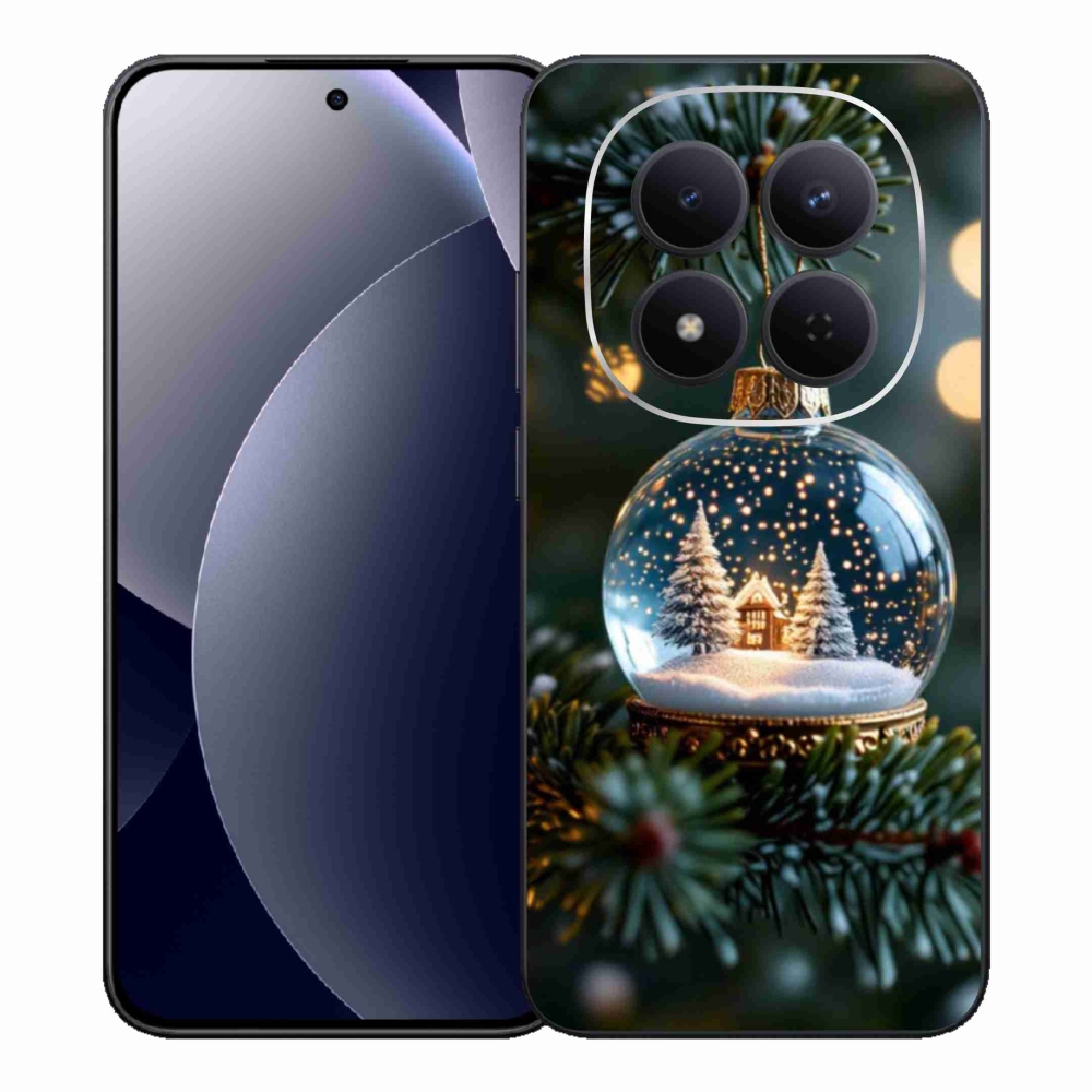 Gélový kryt mmCase na Xiaomi Redmi Note 15 Pro 5G - vianočné gule 2