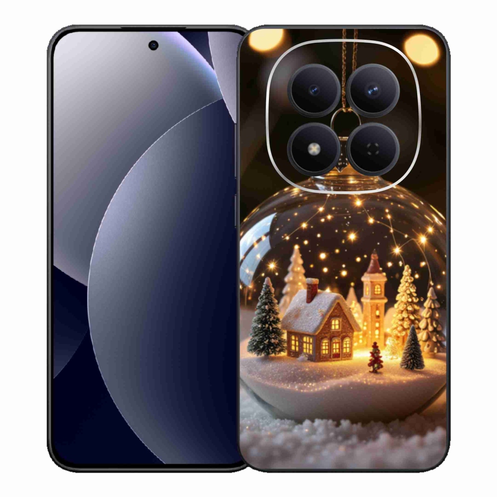 Gélový kryt mmCase na Xiaomi Redmi Note 15 Pro 5G - vianočné gule 3