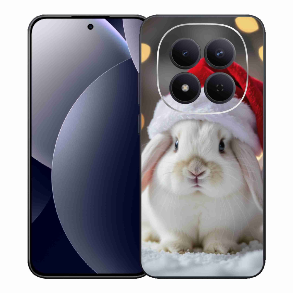 Gélový kryt mmCase na Xiaomi Redmi Note 15 Pro 5G - vianočný králik