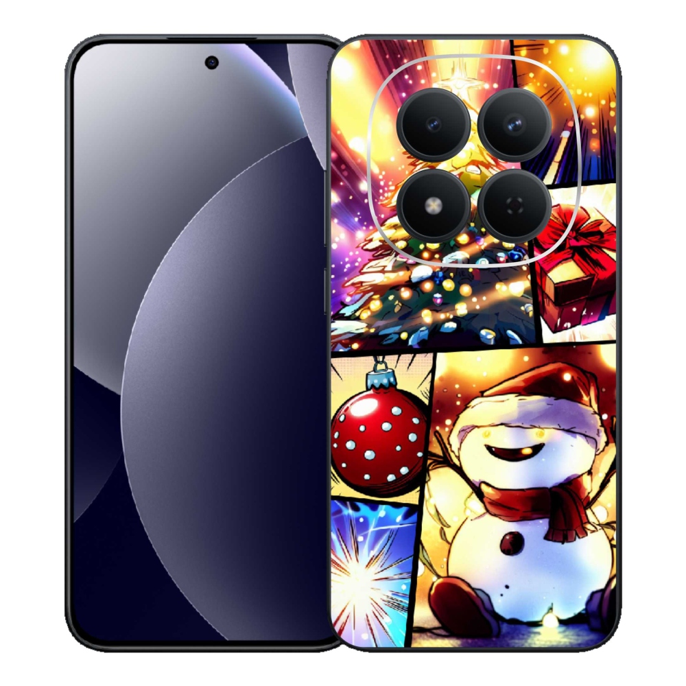 Gélový kryt mmCase na Xiaomi Redmi Note 15 Pro 5G - vianočné motívy 1