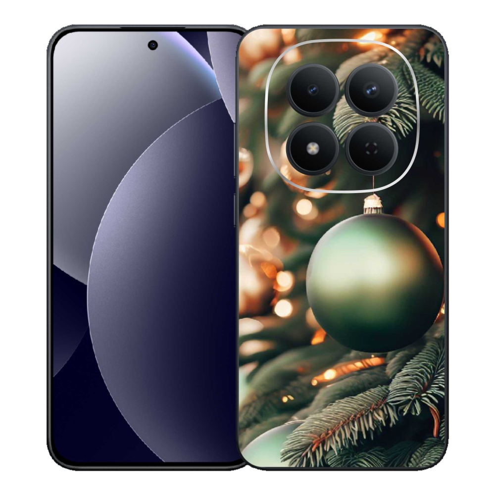 Gélový kryt mmCase na Xiaomi Redmi Note 15 Pro 5G - vianočné ozdoby 1