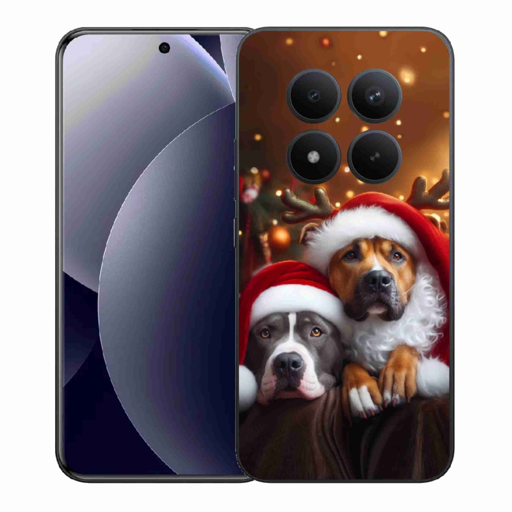 Gélový kryt mmCase na Xiaomi Redmi Note 15 Pro+ 5G/Xiaomi Poco M8 Pro 5G - vianočné psy