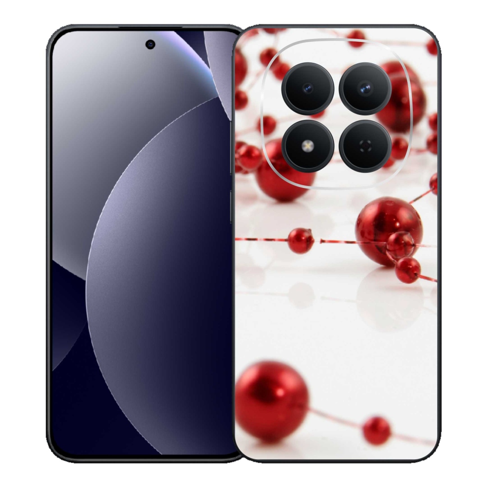 Gélový kryt mmCase na Xiaomi Redmi Note 15 Pro 5G - vianočná reťaz