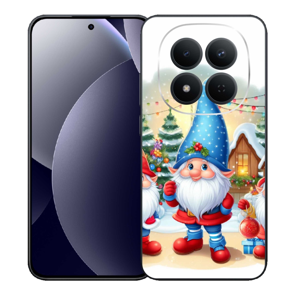 Gélový kryt mmCase na Xiaomi Redmi Note 15 Pro 5G - vianočné škriatkovia