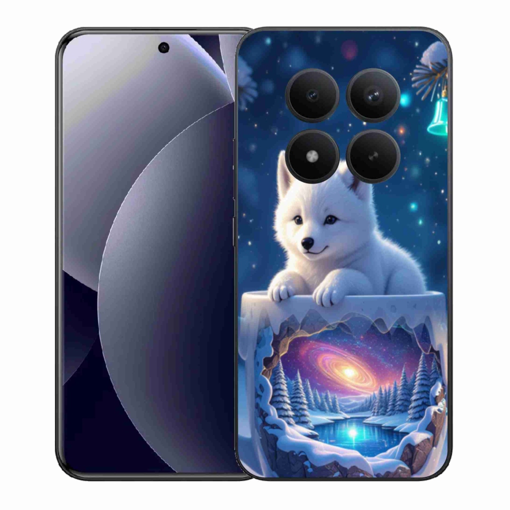 Gélový kryt mmCase na Xiaomi Redmi Note 15 Pro+ 5G/Xiaomi Poco M8 Pro 5G - vianočné šteňa