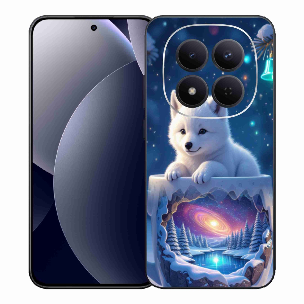 Gélový kryt mmCase na Xiaomi Redmi Note 15 Pro 5G - vianočné šteňa