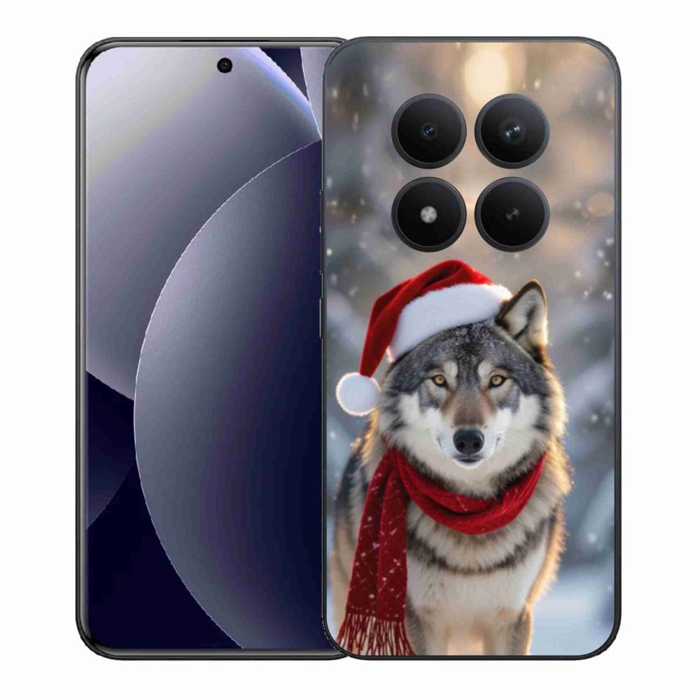Gélový kryt mmCase na Xiaomi Redmi Note 15 Pro+ 5G/Xiaomi Poco M8 Pro 5G - vianočný vlk