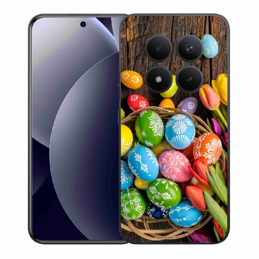 Gélový kryt mmCase na Xiaomi Redmi Note 15 Pro+ 5G/Xiaomi Poco M8 Pro 5G - veľkonočné vajíčka
