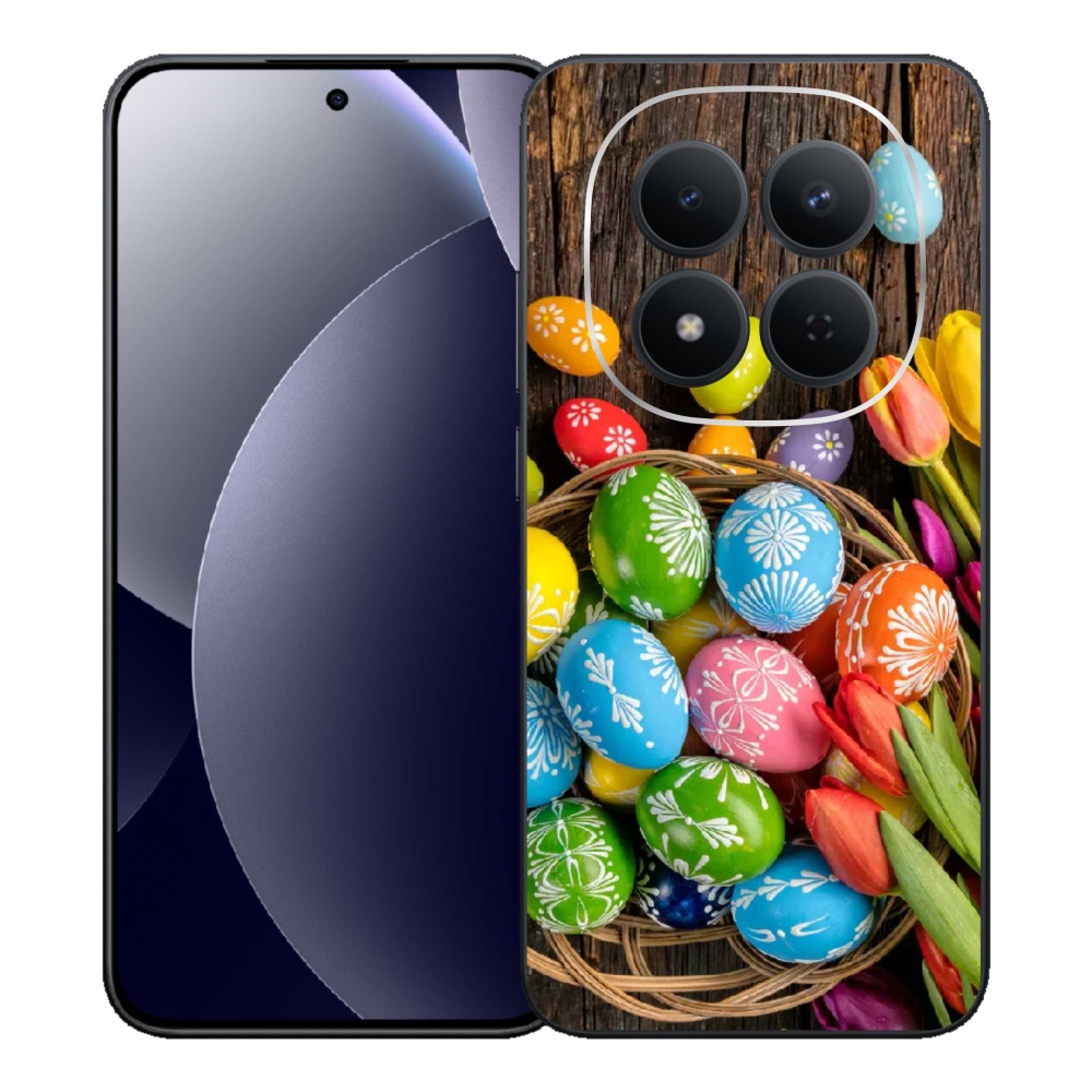 Gélový kryt mmCase na Xiaomi Redmi Note 15 Pro 5G - veľkonočné vajíčka